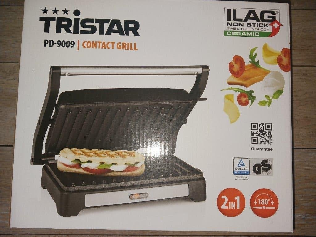 Tristar pd-9009 contact grill, Enlèvement, Neuf