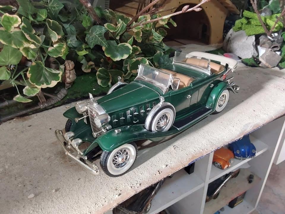 1932 Cadillac Sport Phaeton 1/18, Verzenden, Zo goed als nieuw, Auto, Overige merken
