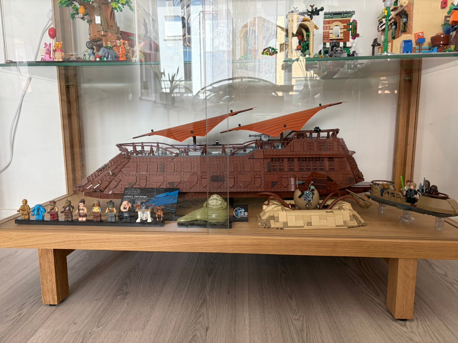 Lego Star Wars ucs Jabba’s Sail Barge + desertscif/sarlacpit, Ophalen, Zo goed als nieuw