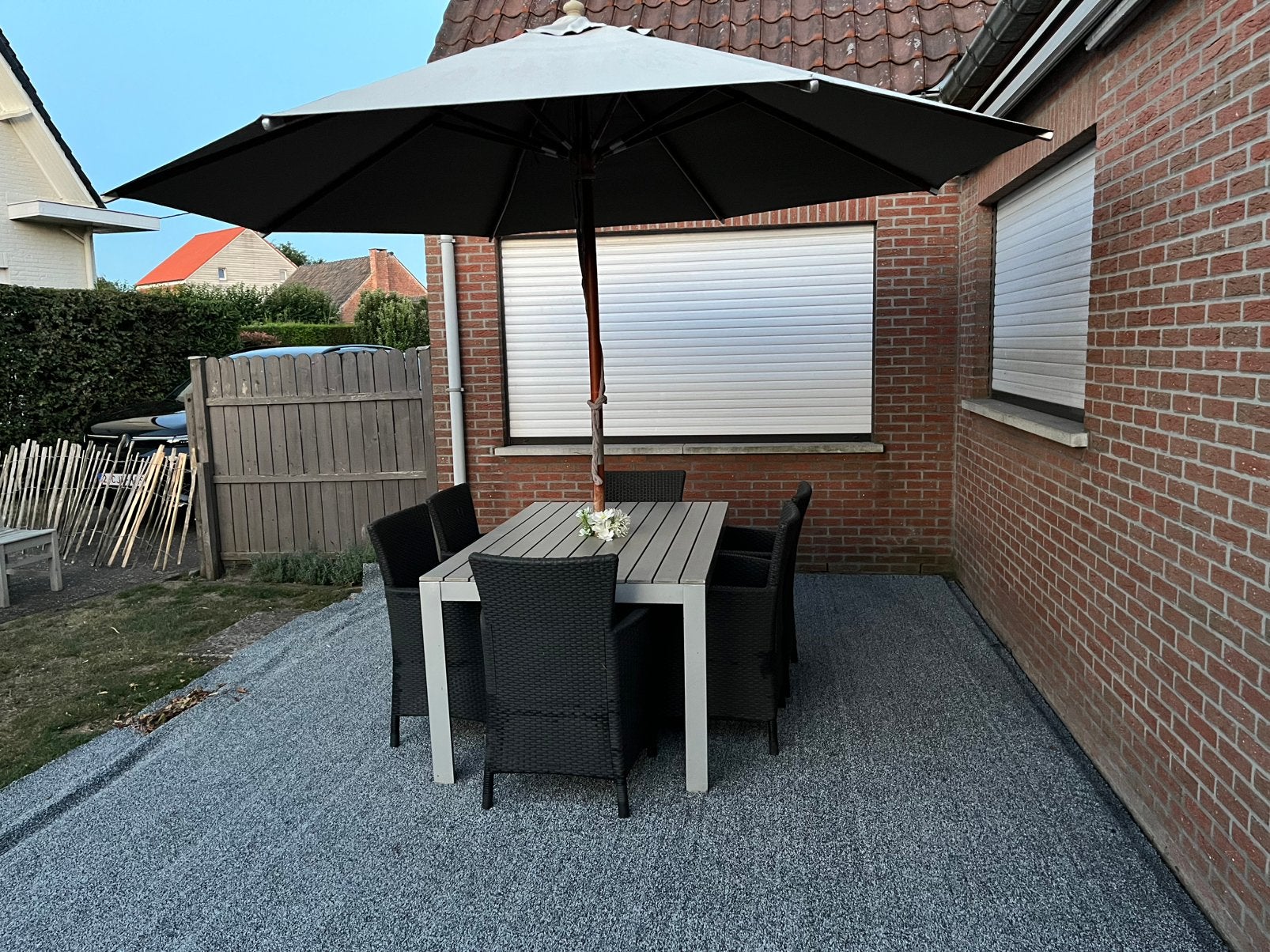 Tuinset gratis af te halen, Enlèvement, Utilisé, Salons de jardin