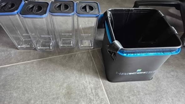 TE KOOP PRESTON HARDCASE BAIT SAFE ONBERISPELIJKE STAAT, Watersport en Boten, Ophalen, Zo goed als nieuw, Koffer of Tas