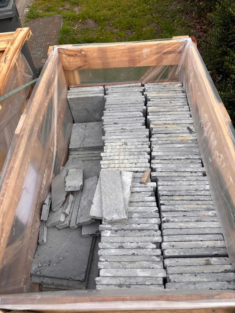 Bluestone getrommeld 20x20x2, Enlèvement, Comme neuf