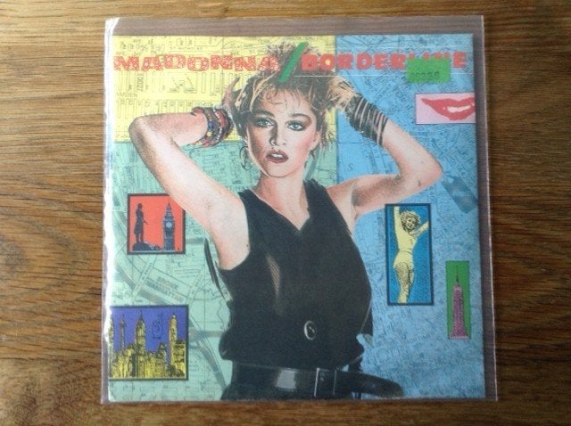 single madonna, Enlèvement ou Envoi, Pop, Housse de protection extérieure, 7 inch