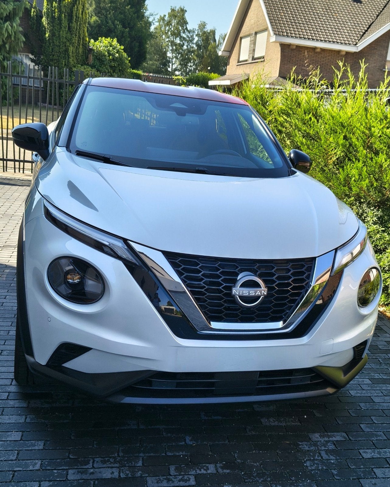 Nissan Juke Redline Edition automaat, Autos, Nissan, Cuir et Alcantara, Achat, Euro 6, Noir