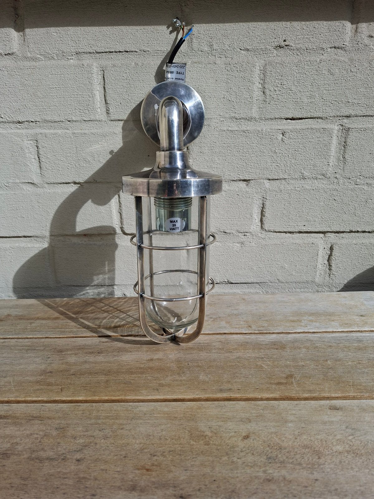 Buitenlamp retro design., Tuin en Terras, Ophalen of Verzenden, Zo goed als nieuw