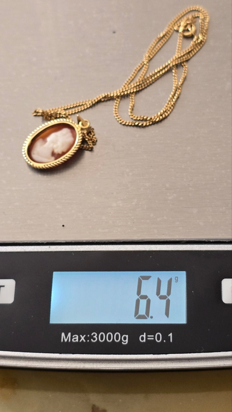 antiek dames ketting goud 18k, Ophalen of Verzenden, Goud, Goud