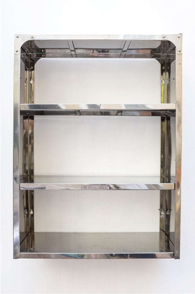 Indian Shelves Boekenkast met opbergruimte 76x60 cm BOMBAY, Verzenden, Nieuw, Etagère, Metaal