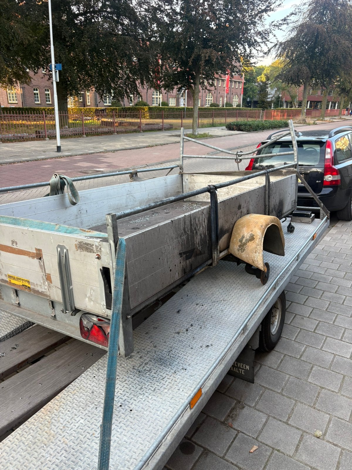 Enkelasser 750 kilo . Opknapper, Ophalen of Verzenden, Gebruikt