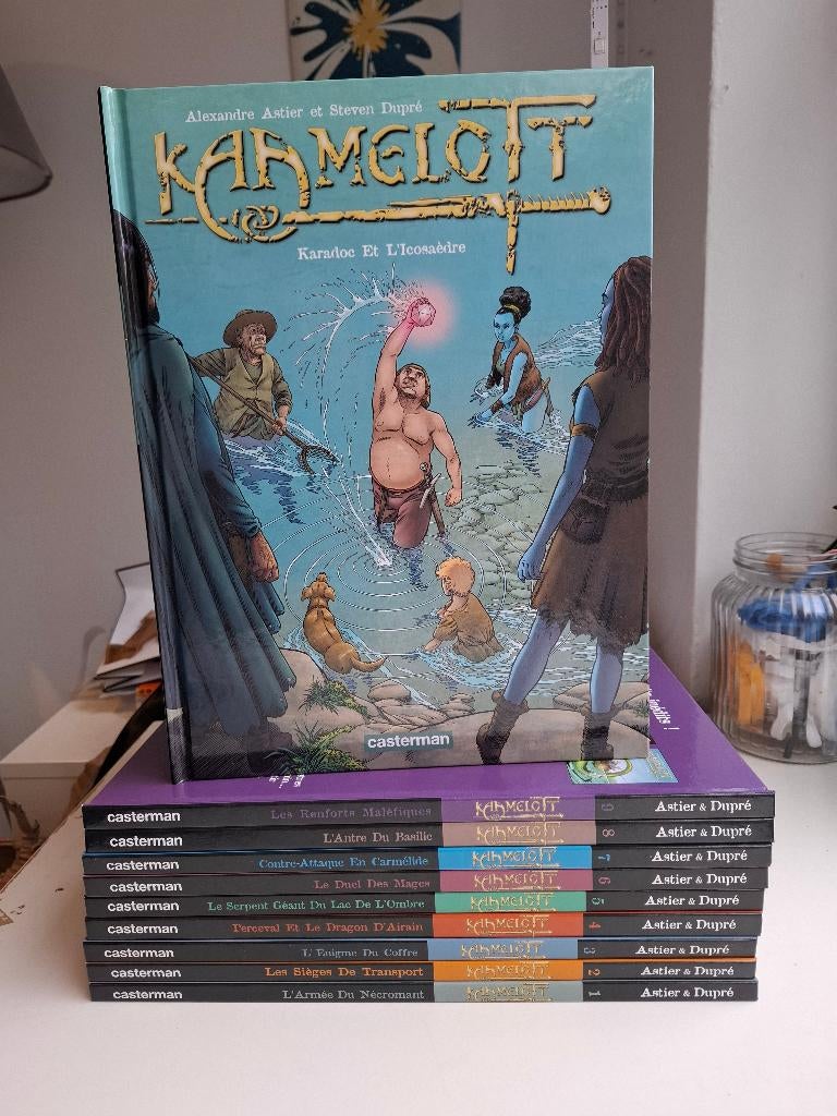 KAAMELOTT TOMES 1 à 10 SERIE COMPLETE TBE REED, Boeken, Stripverhalen, Zo goed als nieuw, Complete serie of reeks, Ophalen of Verzenden