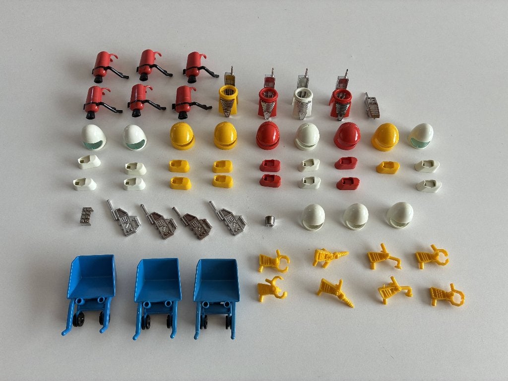 Playmobil Vintage PlaymoSpace - Lot C1, Gebruikt, Losse onderdelen, Ophalen of Verzenden, Figuren