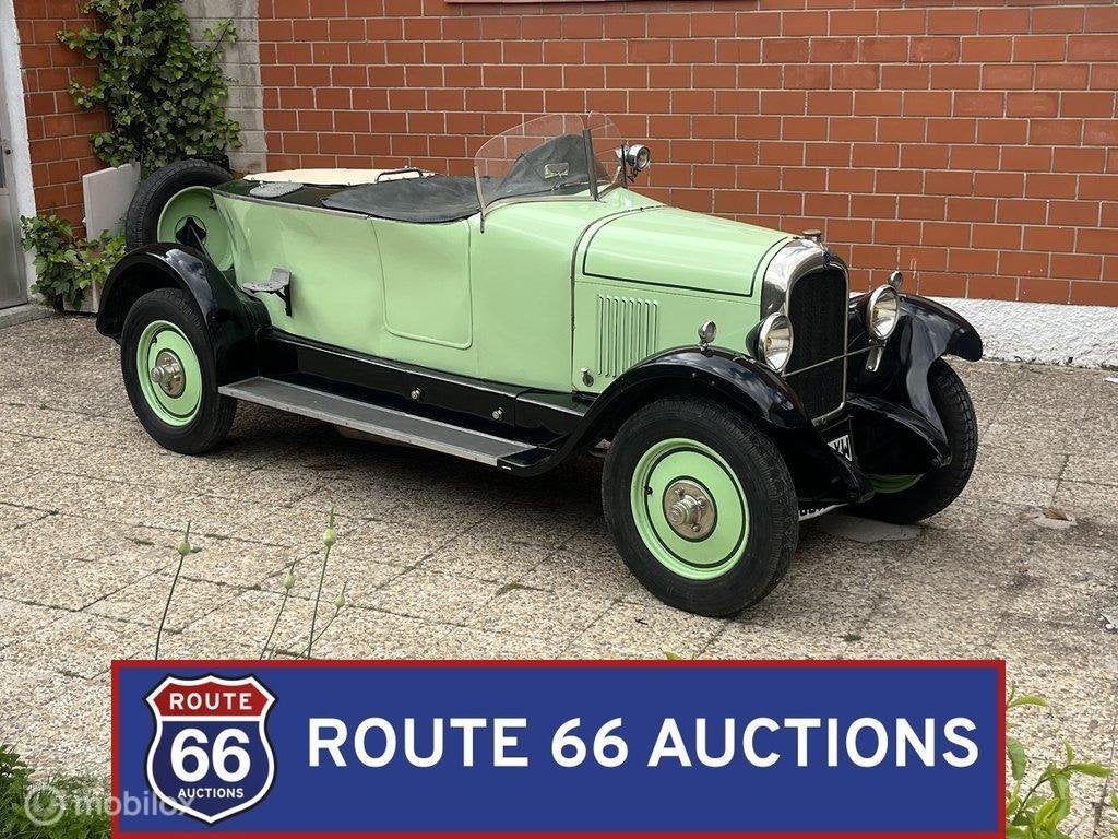 Citroën B14 G Caddy | 1927 | Route 66 Auctions, Achat, Entreprise, Citroën, Boîte manuelle