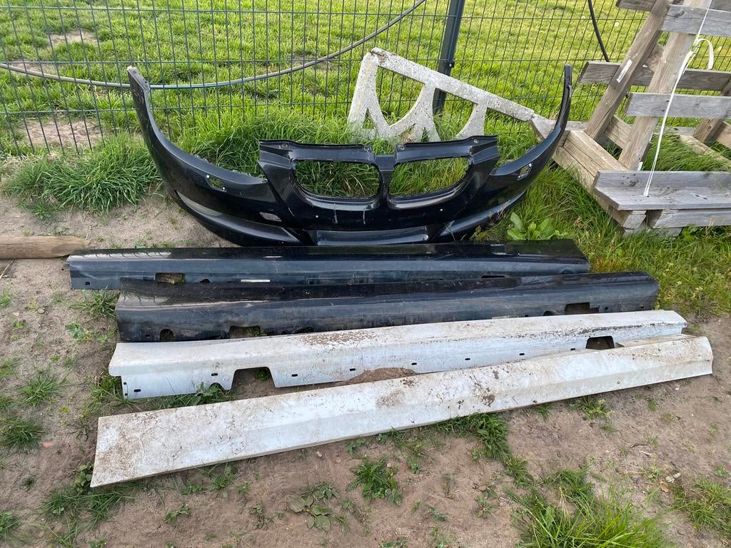 Bmw bumper en sideskirts, Auto-onderdelen, Ophalen, Voor, BMW, Bumper