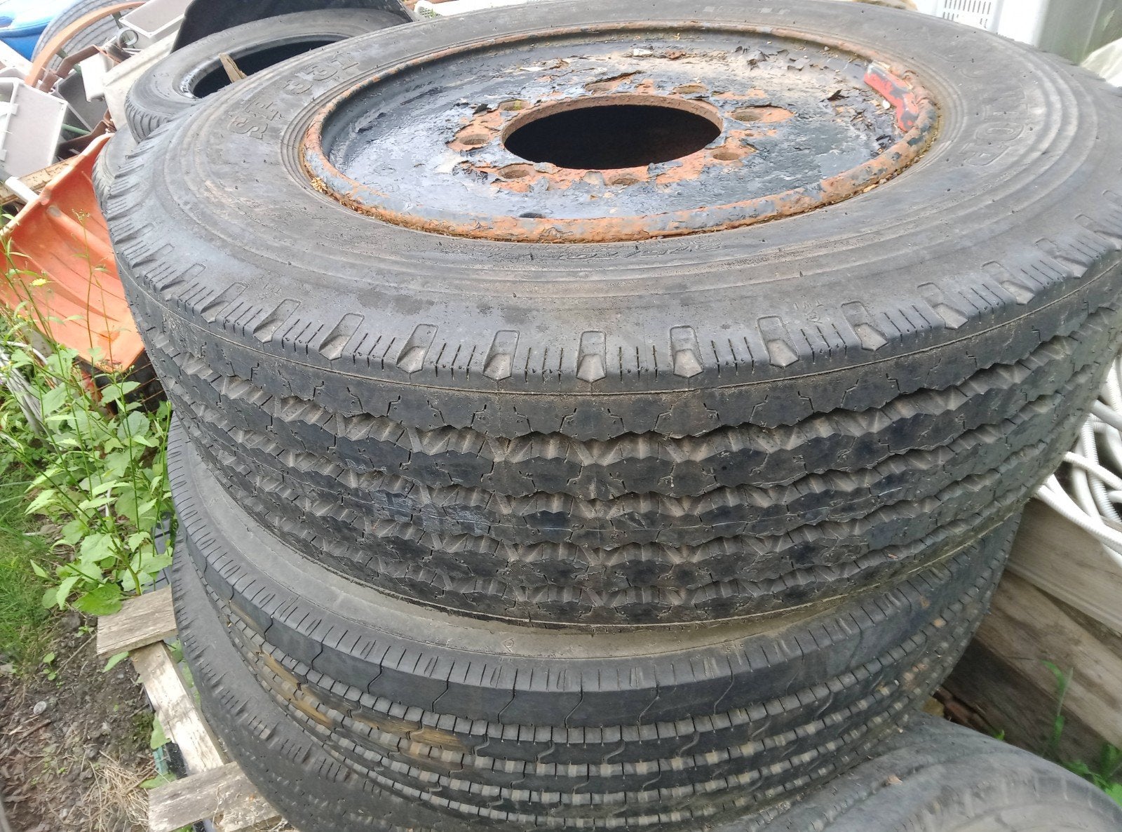 pneus/roues de camionnette GRATUITS, Autos : Pièces & Accessoires, Enlèvement