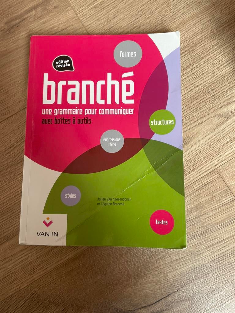 Branche edition revisee une grammaire pour communiquer, Boeken, Ophalen, Gelezen, ASO, Frans