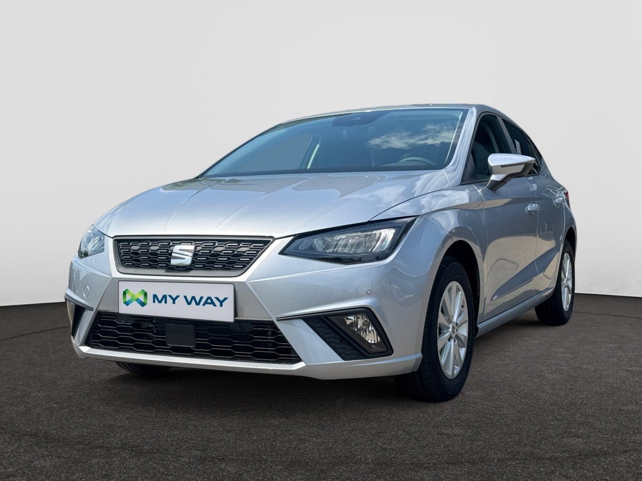 Seat Ibiza 5P/D Ibiza Move! Navi 1.0 TSI 95ch (70kW) Manuell, 118 g/km, Ibiza, Bluetooth, Zilver of Grijs