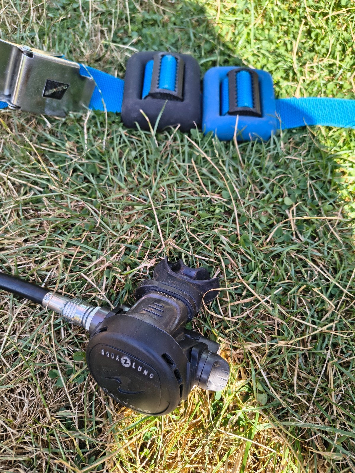 aqualung ontspanner, Ophalen, Gebruikt