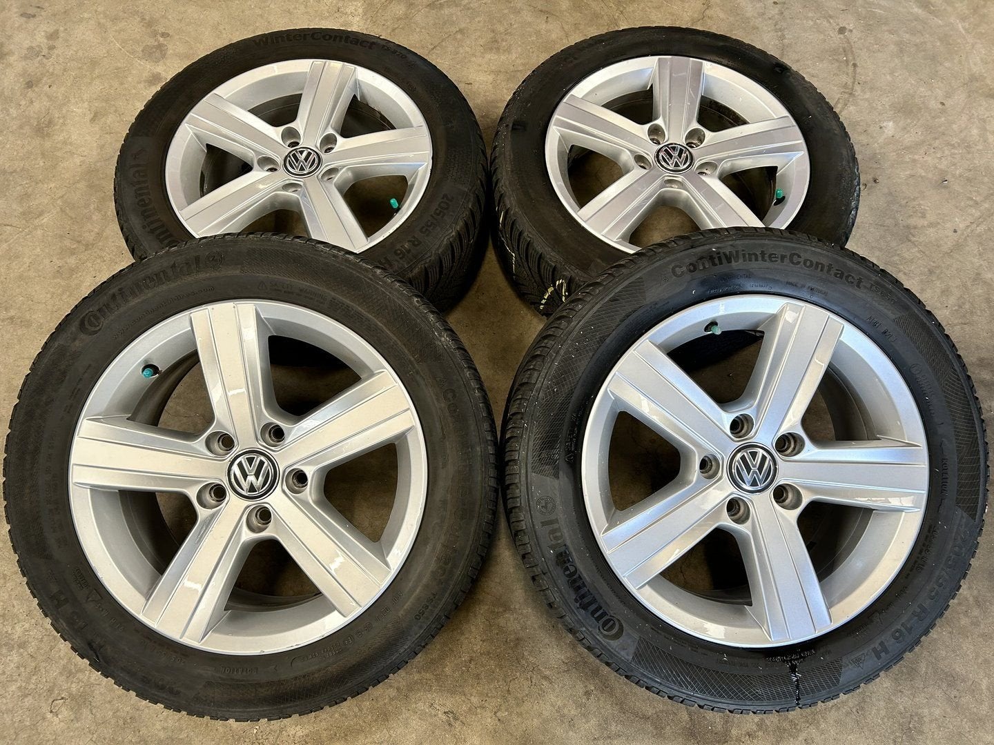 Diversen velgen + winterbanden Volkswagen Golf | Caddy, Auto-onderdelen, Gebruikt, 15 inch, -, -