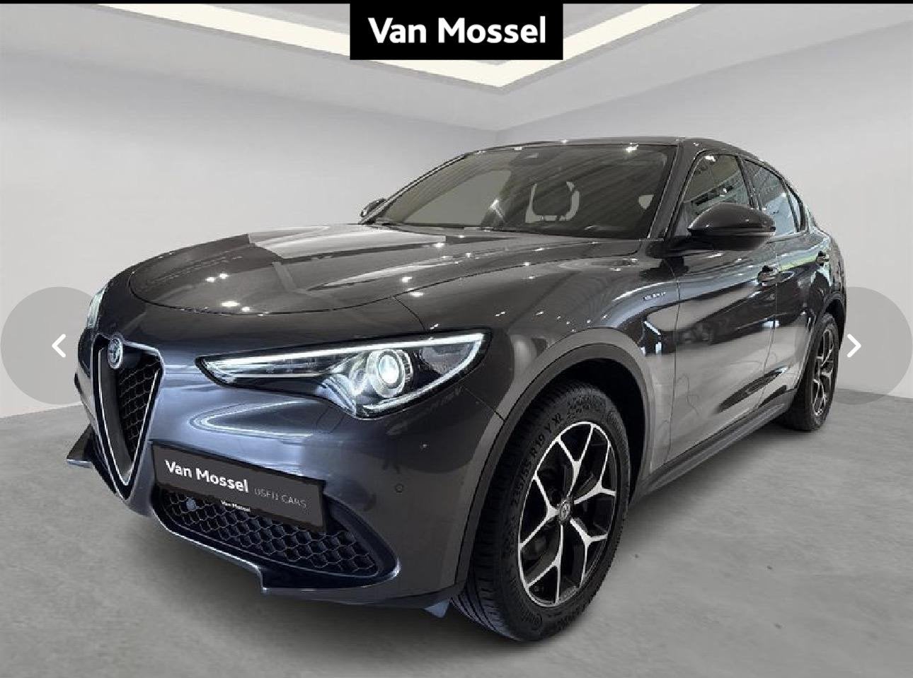 Alfa Romeo Stelvio 2.0 200 Super AWD (automatique), Autos, 1660 kg, Argent ou Gris, Entreprise, 5 portes
