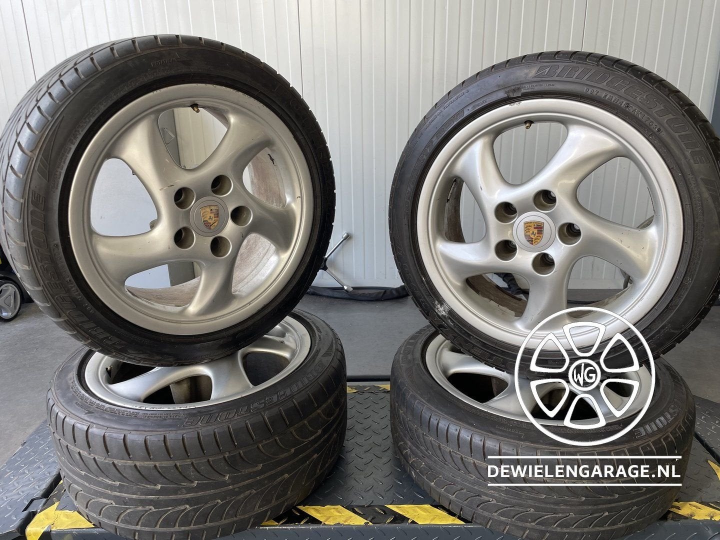 Set Porsche 911 "Turbo" velgen (replica) 17 inch 5x130, Autos : Pièces & Accessoires, Pneus et Jantes, -, Véhicule de tourisme