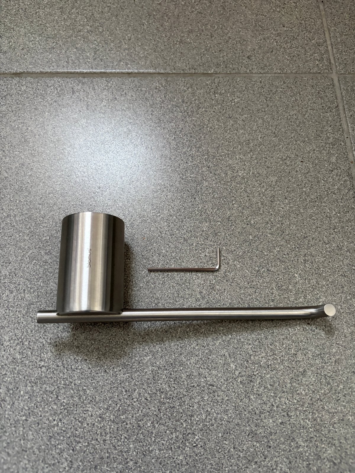 Blomus wc-rol houder, Doe-het-zelf en Bouw, Ophalen of Verzenden, Zo goed als nieuw, Inox