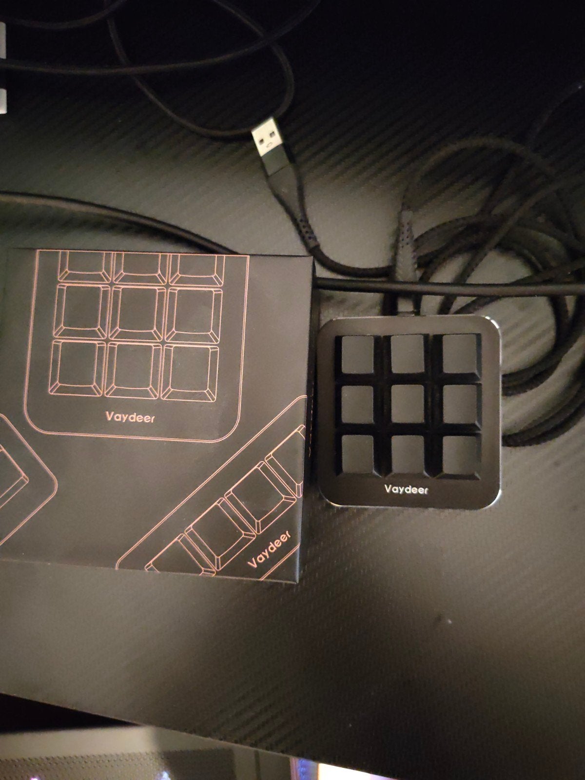 9-macro pad, Computers en Software, Toetsenborden, Ophalen, Bedraad