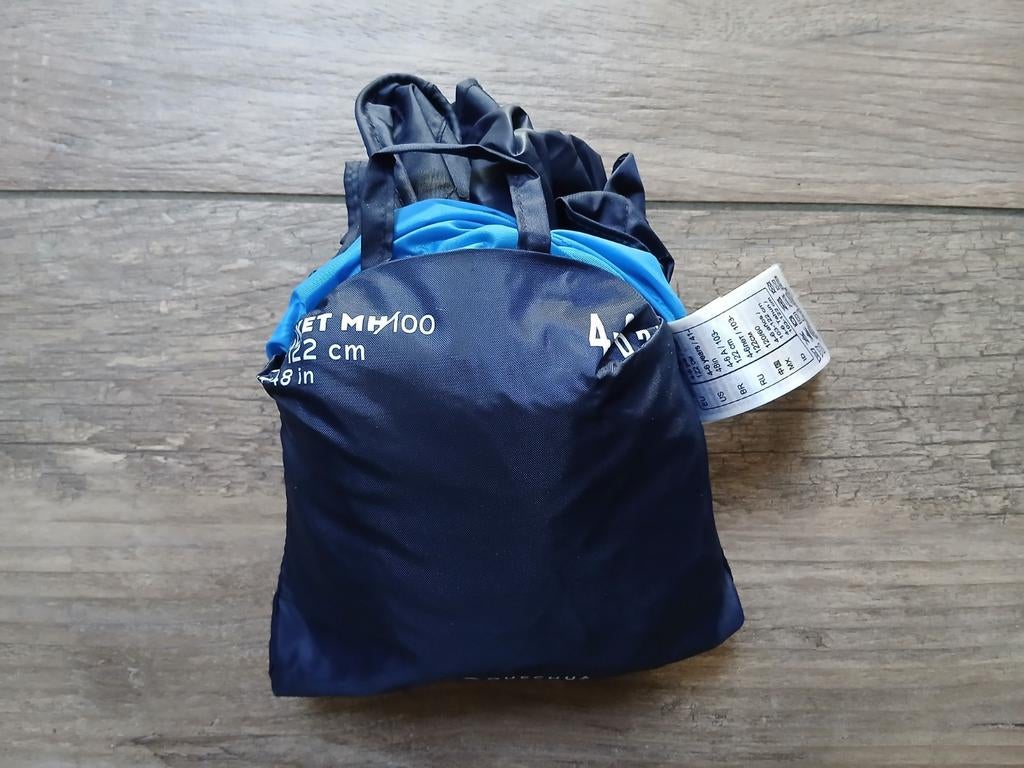 Opvouwbare regenponcho Quecha 116-122, Enlèvement