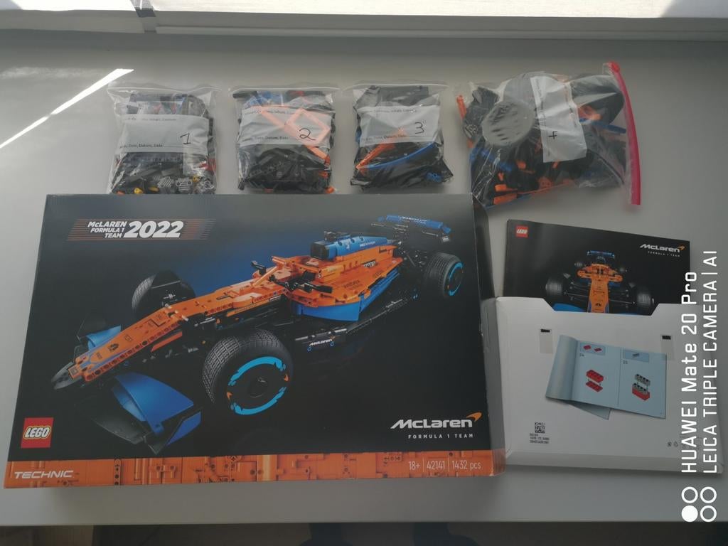 Lego Technic McLaren F1 2022 ; 42141, Informatique & Logiciels, Logiciel d'Édition, Enlèvement ou Envoi