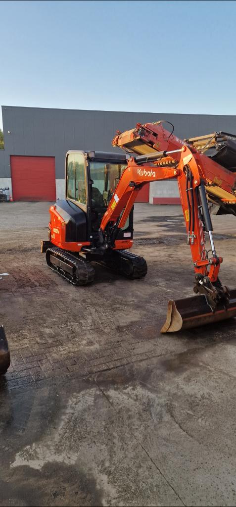 Excavatrice Kubota KX027-4 construite en 2021, Articles professionnels, Enlèvement ou Envoi, Excavatrice