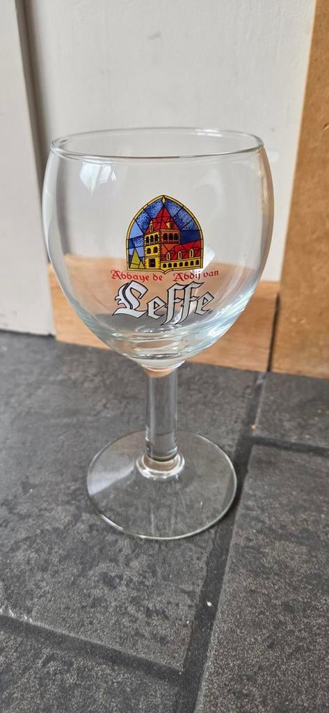 Leffe glas 25 cl, Verzamelen, Biermerken, Ophalen, Leffe