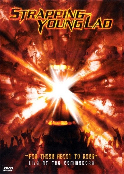 DVD Strapping young For those aboot to rock.Death,trash., Ophalen of Verzenden, Rock
