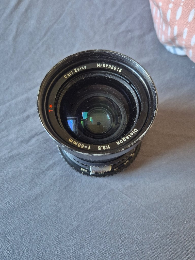 Hasselblad Zeiss Distagon 60mm f/3.5 CT Zwart (1974), Ophalen of Verzenden, Overige vattingen, Standaardlens, Multi-coated