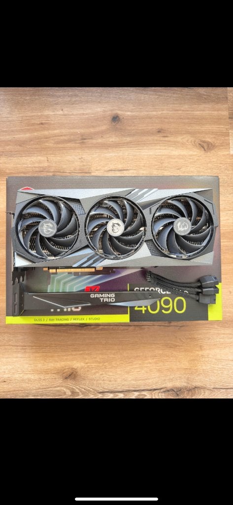 MSI GeForce RTX 4090 Gaming X Trio 24G, Ophalen of Verzenden, Zo goed als nieuw, Nvidia