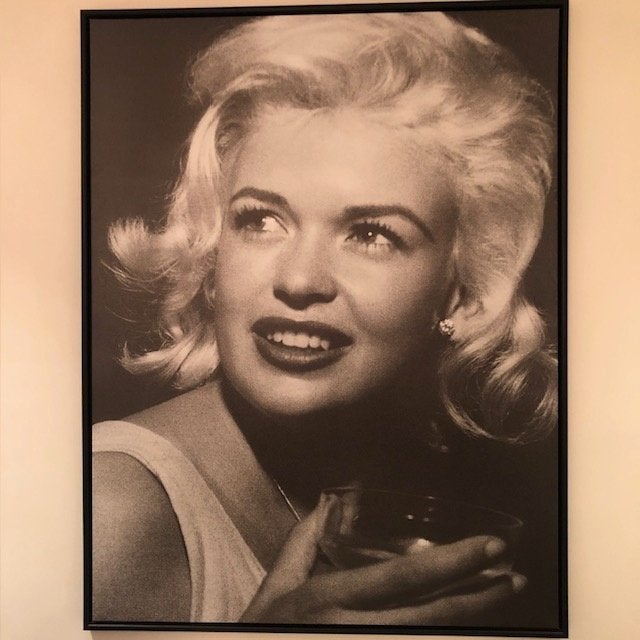 XXXL Eichholtz FOTO PRINT canvas ingelijst Jayne Mansfield, Antiek en Kunst, Ophalen, Foto, Print/reproductie, Ingelijst