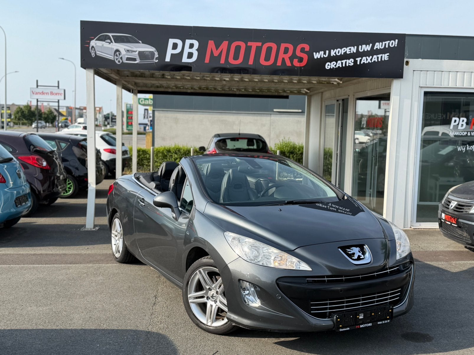 Te koop: mooie en stijlvolle Peugeot 308 CC Cabrio met, Achat, Entreprise, Air conditionné, Essence