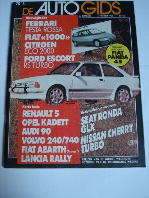 AutoGids 132, Verzenden, Gelezen, Algemeen