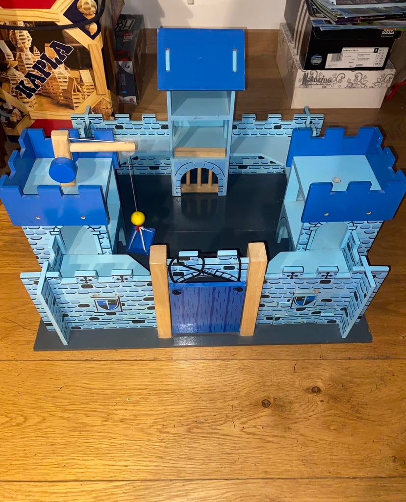 Château en bois, Enlèvement ou Envoi, Utilisé