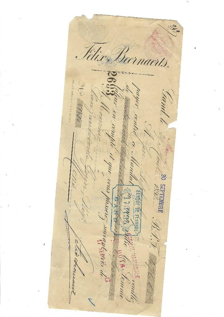 Ancien mandat 1892, Collections, Collections Autre, Envoi, Utilisé