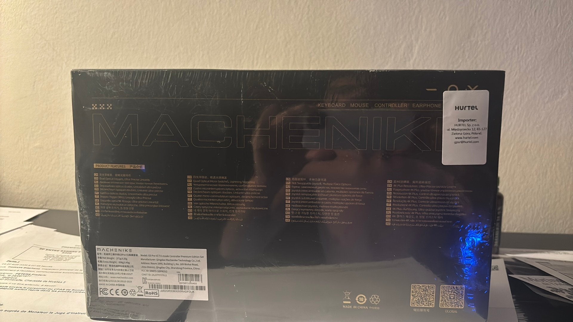 Manette Machenike G5 Pro V2, Consoles de jeu & Jeux vidéo, Enlèvement, Comme neuf