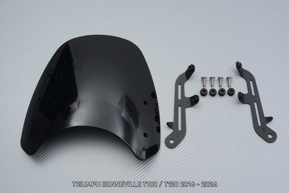 Windscherm TRIUMPH BONNEVILLE T100 T120 2016 - 2026, Motoren, Ophalen of Verzenden, Nieuw