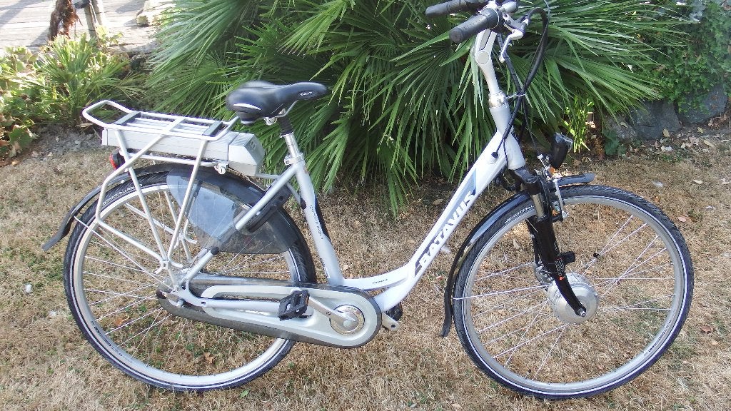 Dames fiets elec., Ophalen, Gebruikt, Velgrem, Batavus