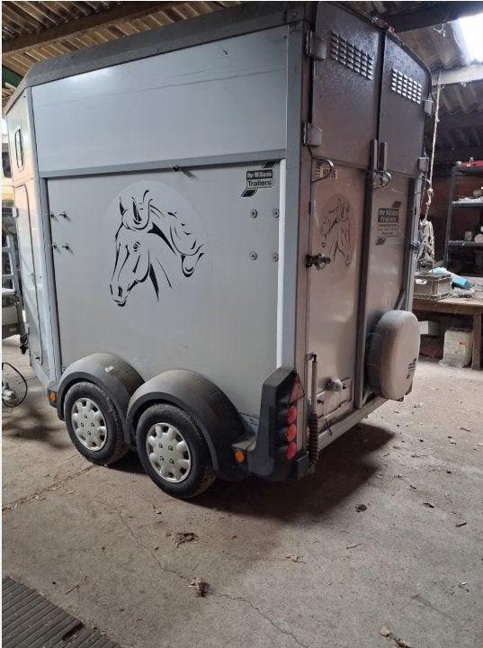 paardenremorque, Enlèvement, Utilisé, Remorque 2 chevaux