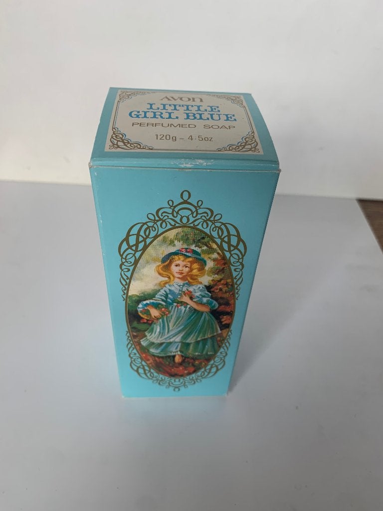 Vintage geparfumeerde zeep "Little Girl Blue" merk Avon., Verzamelen, Ophalen of Verzenden, Overige typen
