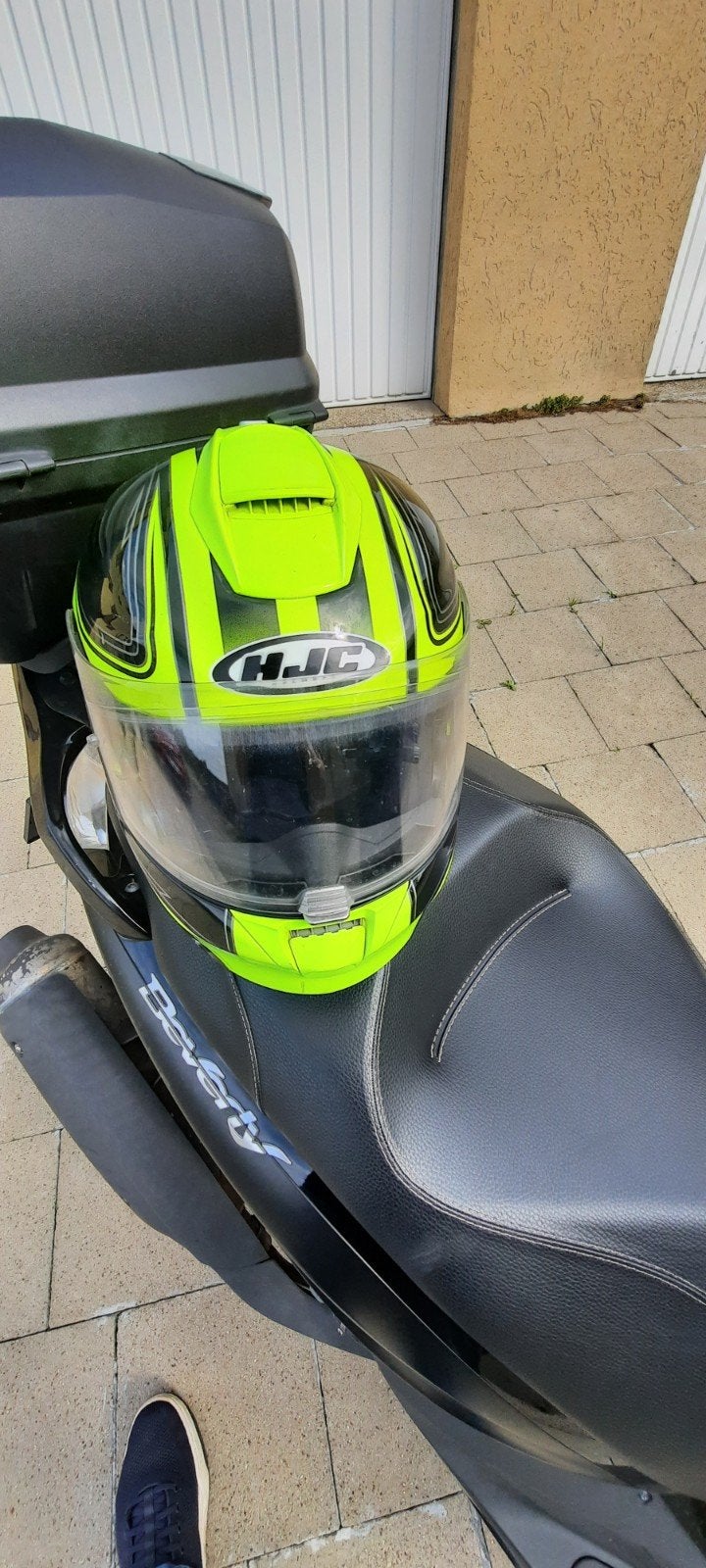 motorhelm HJC, Motoren, Ophalen, Systeemhelm, Heren, HJC