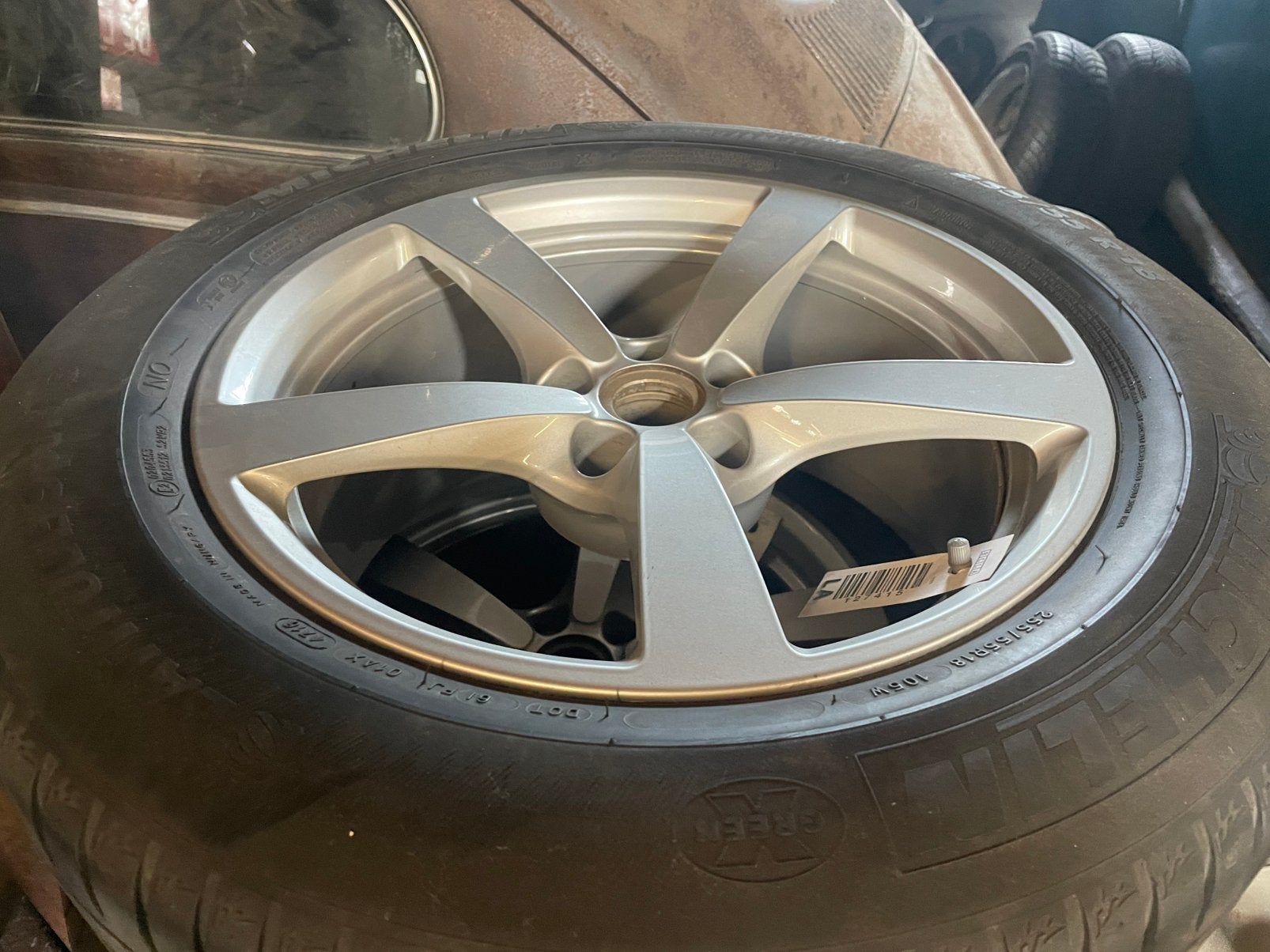 4 jantes porsche macan 5/112 en 18, Enlèvement ou Envoi, Comme neuf