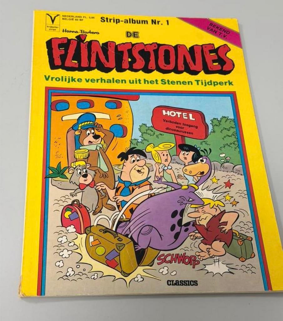 De Flintstones – Strip-album Nr. 1 (1978) Nederlands Vintage, Boeken, Stripverhalen, Ophalen of Verzenden, Zo goed als nieuw