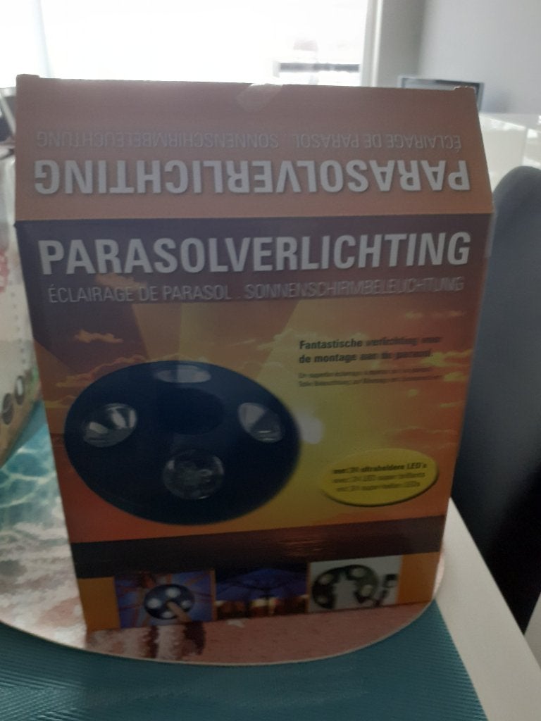 Parasolverlichting, Ophalen, Nieuw, Led
