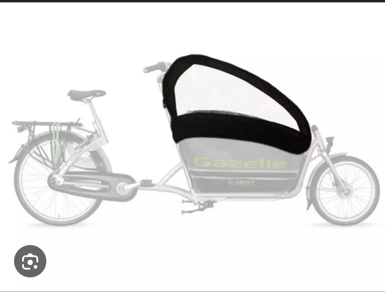 Gezocht: Regentent voor Gazelle Cabby, Vélos & Vélomoteurs, Enlèvement ou Envoi, Comme neuf, Gazelle