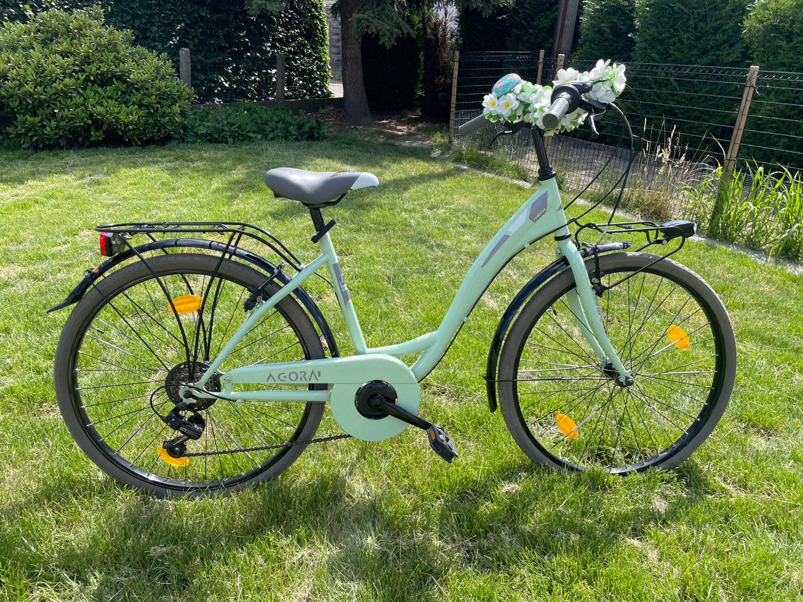 Meisjesfiets 26inch, Fietsen en Brommers, Versnellingen, Zo goed als nieuw, Schijfrem, Ophalen