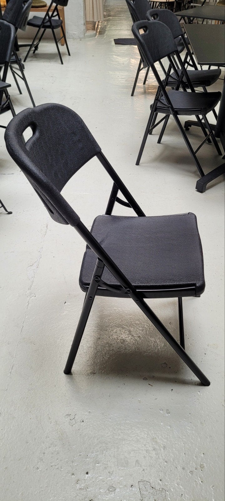 Klapstoelen, Ophalen, Zo goed als nieuw, Zwart