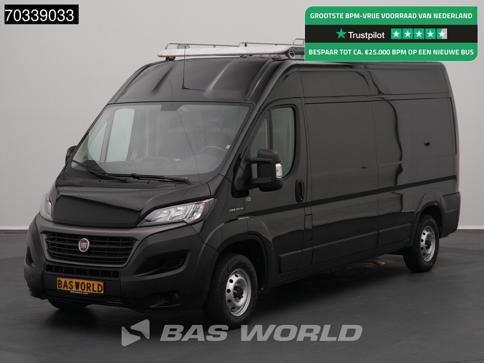Fiat Ducato 120PK L3H2 Trekhaak Airco Cruise Camera Parkeers, Stof, Gebruikt, Euro 6, 2500 kg